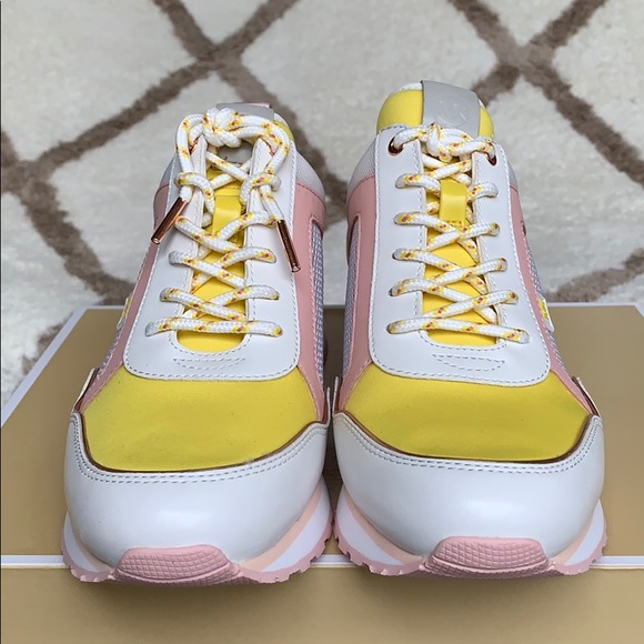 MICHAEL KORS MADDY TRAINER MESH OPTIC WHITE - Picture 8 of 16